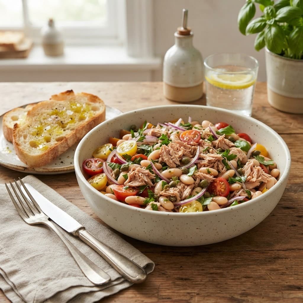 Tuscan Tuna and White Bean Salad